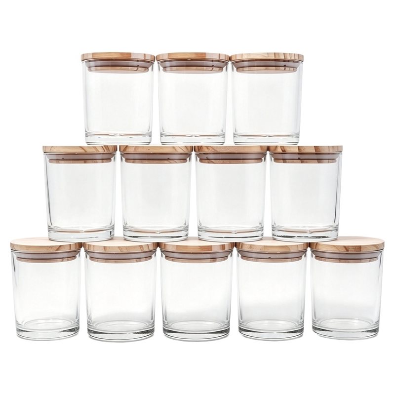Candle Making Jars With Lids - M11K – для изготовления подсвечников и
