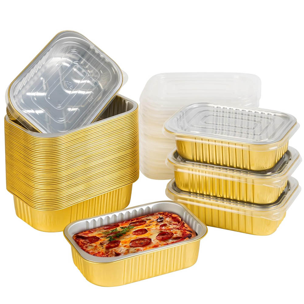 Tin Container Lid - Маленькие алюминиевые формы с крышками, прочные