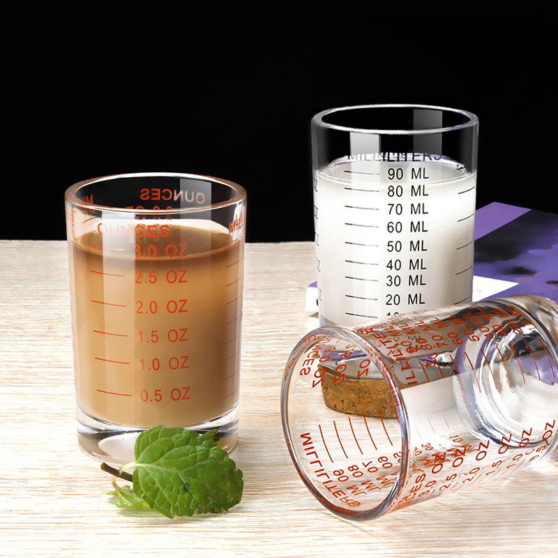 Candle Making Jug - Термостойкая стеклянная мерная чашка, 90/120 мл