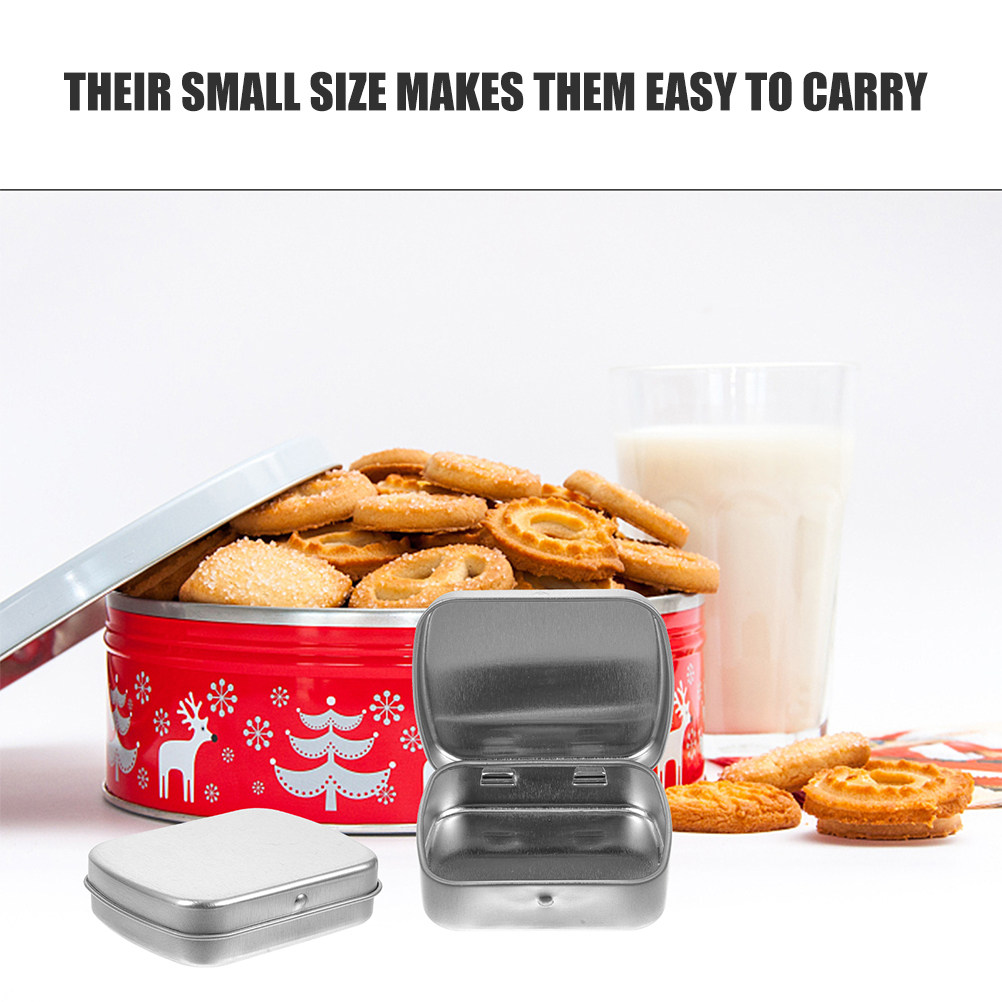 5 шт. портативных металлически – обзор и цена Tin Container Lid