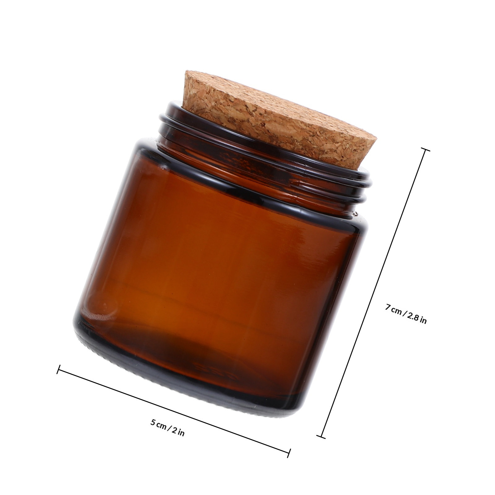 Набор из 4 высококачественных  – обзор и цена Candle Making Jars With Lids