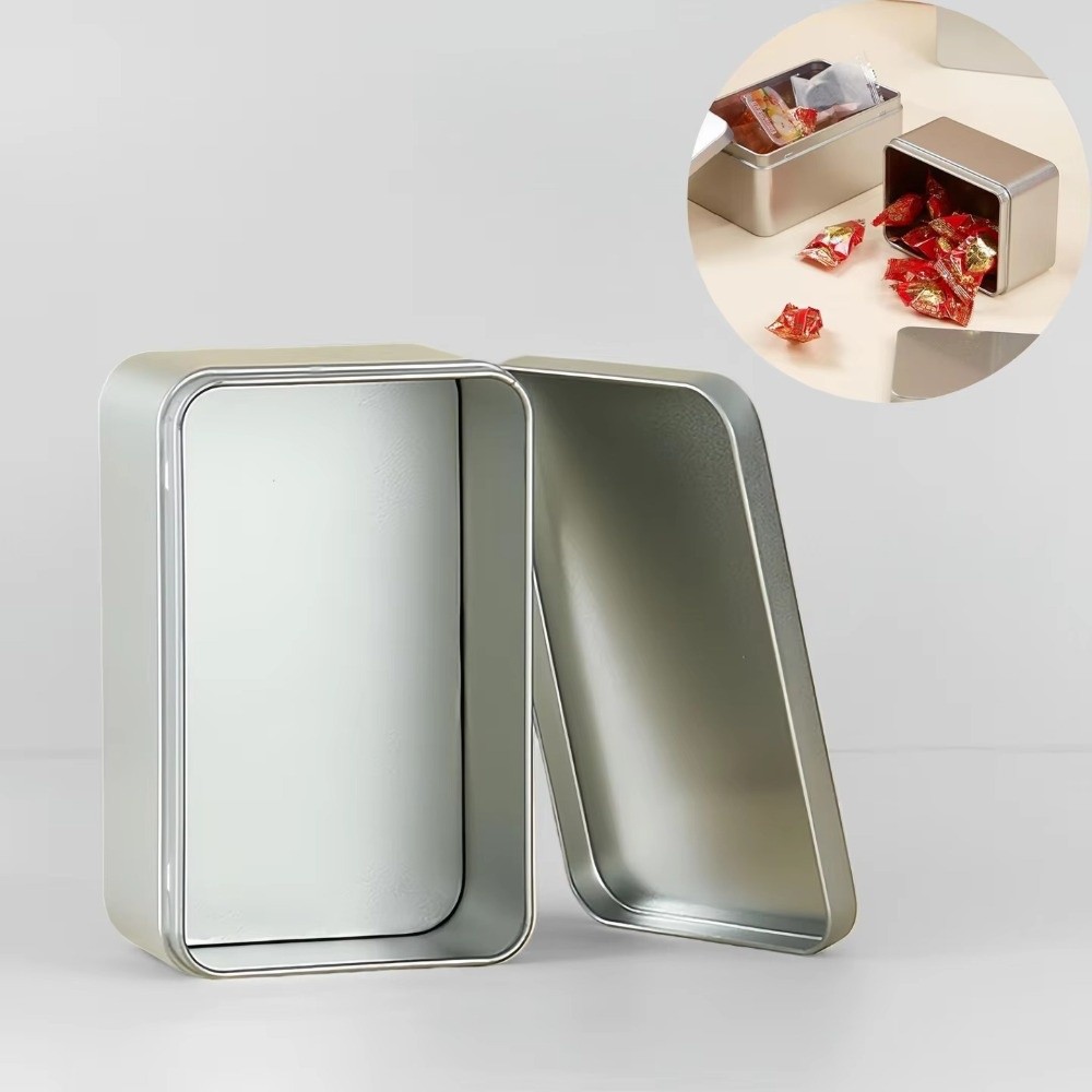Новая однотонная жестяная коро – обзор и цена Tin Container Lid