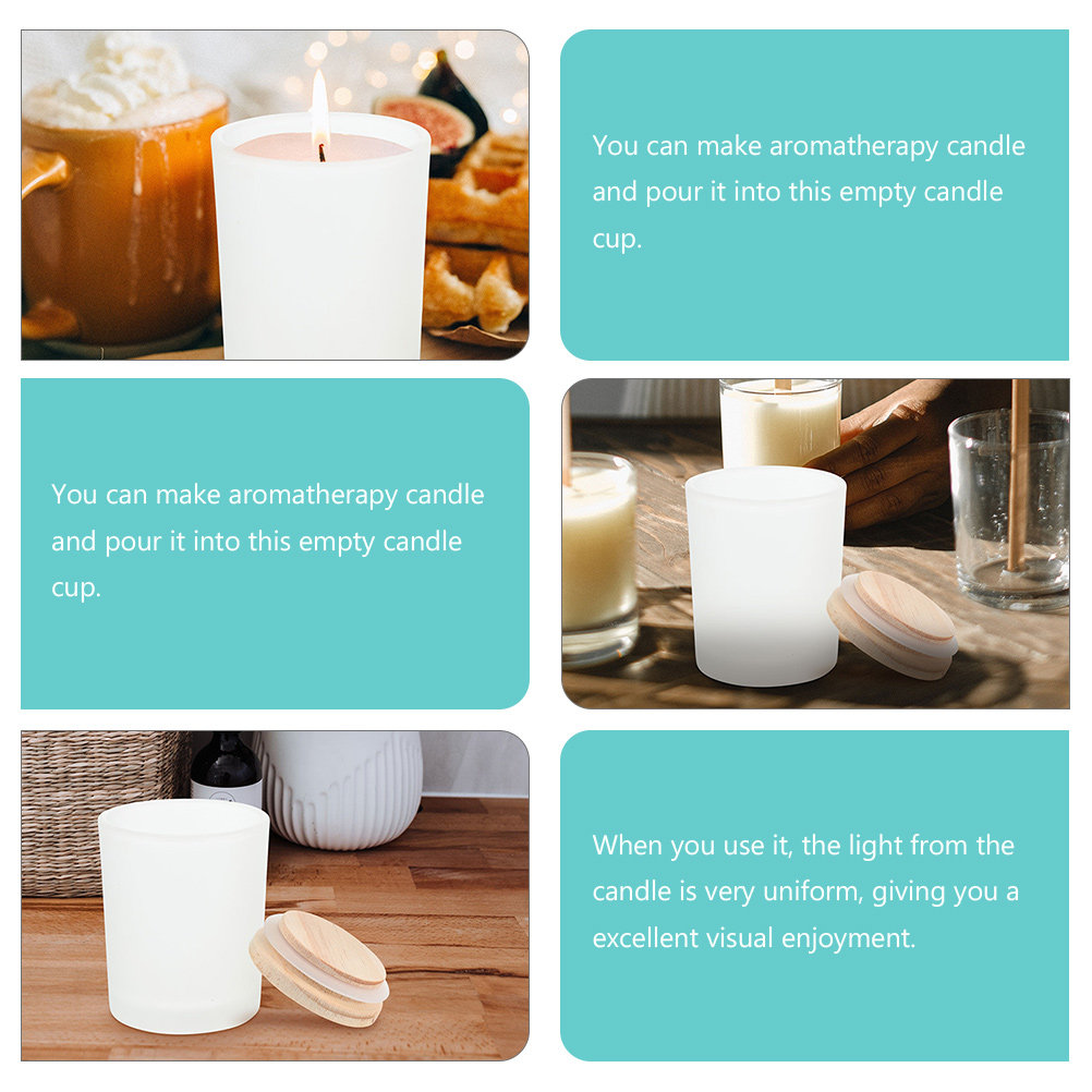 Пустые стеклянные банки, стекл – обзор и цена Candle Making Jars With Lids