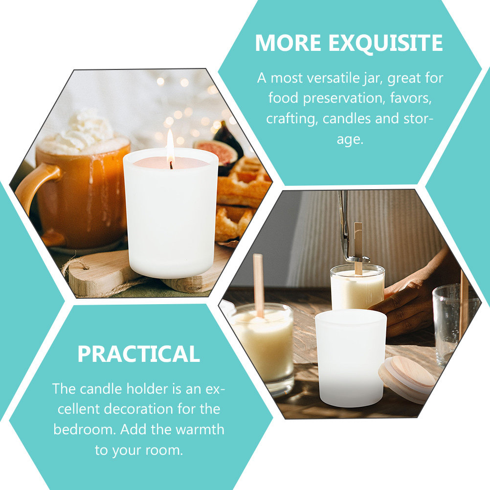 Пустые стеклянные банки, стекл – обзор и цена Candle Making Jars With Lids