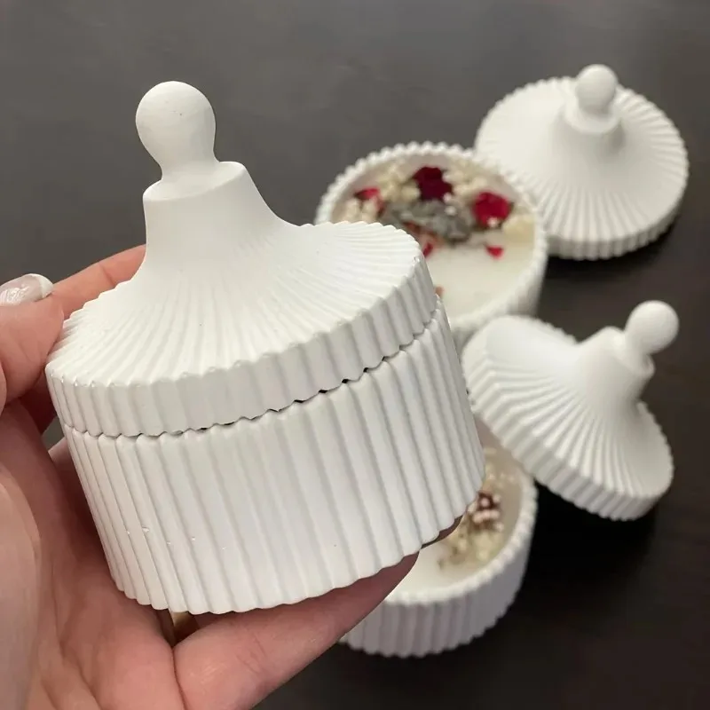 2 шт. силиконовые формы для св – обзор и цена Candle Making Jars With Lids